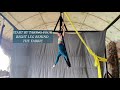 Hammock Tutorial: Aerial Yoga tutorial: Crossback straddle