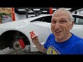 Replacing the Wheel Bearings on a Lamborghini Huracan