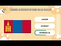 (100%) You'll get atleast one wrong | Guess the Flags of Asia!