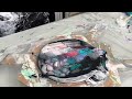 New @Sheleeart Technique - DOUBLE Pleated Hide + Reveal! Fluid Art Tutorial