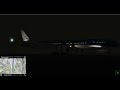 AEROFLY FS4 Flight Simulator - KLM Boeing 777-300ER Night Fog Landing in Amsterdam Airport Schiphol