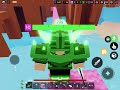 Testing the Lyla kit with the new dagger in roblox bedwars!
