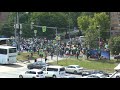 Mexican and German fans. FIFA World Cup Russia 2018.