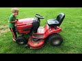 Blade safety and easy paint job: 2014 Craftsman T1600 Lawn Tractor