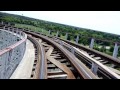 American Eagle Front Seat POV 2015 FULL HD Six Flags Great America
