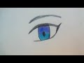 Rate my anime eye drawing from 1/10