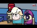 Janet, Bonie, Otis, Sam, Gus (compilation #13) ◉ funny animation Brawl Stars in Among us