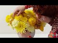 Cheerful Yellow Floral Arrangement | FLORA LUX