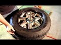 Repairing An Automotive Tire Bead Leak With Sealer