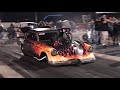 NHRA TOP FUEL MOTOR in a PRO MOD !!! - Scott Palmer Racing