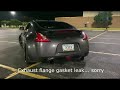 370z ARK GRiP Exhaust with Berk Resonated Test Pipes (BEST SOUNDING 370z TRUE DUAL EXHAUST)