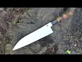 Luke Snyder~ Bloodroot Blades~ Funyaki Gyuto 205 mm