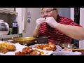 Korean Beer with Fried Chicken & Seasoned spicy chicken Mukbang Eatingshow