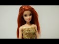 Disney Princess Doll Makeover ~ DIY Miniature Ideas for Barbie ~ Wig, Dress, Faceup, and More! DIY