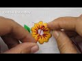 Hand Embroidery Amazing Flower Embroidery for Dresses, Easy Flower Stitches, Flower Embroidery Patte