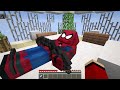 JJ and Mikey Adopted By SPIDER MAN and VENOM Family in Minecraft - Maizen