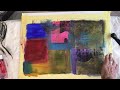 LEARN HOW I PAINT MY BO HO DESIGNS USING PART PAINTING PART PRINTING ON  A GELLI PLATE