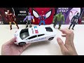 Marvel series toy unboxing | Gwen Spider Man headset, toy gun friend's magical review | ASMR toy