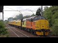 The Best of the English Electric Class 37 Diesel Locomotive - 1 Hour of Thrash!