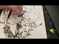 Drawing a Dimitri Fire Emblem Shikishi for Katsu (some asmr???)