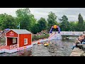 Red Bull tandem bicycle battle in Gothenburg funniest crashes