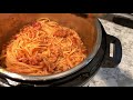 Instant Pot Spaghetti 🍝 - EASY Weeknight Meal + Easy Clean-up! 💧