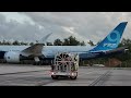 Boeing 777X arrives at Guam Airport