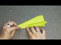 How to make an easy paper airplane ✈️  | Simple paper plane tutorial | Flies really far