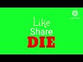 Like, Share, Die (Clip-only transition)