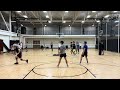 6v6 Practice for Benedictine Men’s Volleyball  Club #7