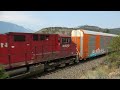 Extreme Canadian Freight Trains in the Thompson River Canyon