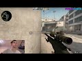 My first match in Counter-Strike: Global Offensive! Showing you how to use AWP correctly