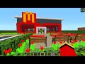 JJ And Mikey NOOB vs PRO Our BEST MCDONALD'S in Minecraft Maizen