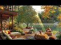 Relaxing Jazz Music for Stress Relief ☕ Positive Summer Morning Jazz in Outdoor Coffee Shop Ambience
