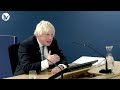 Boris Johnson DESTROYED by his own words being used against him | Covid Inquiry UK