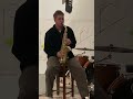 Soren Dietzel playing Sax