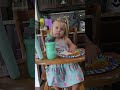 2yr old brinley falling a sleep while eating