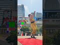 #ContactJuggling #Busking at #YongeandDundas on a hot summer Tuesday in #Toronto