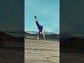 Handstand at Haystack Reservoir