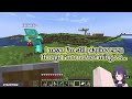 Kiara asking the 𝐅𝐎𝐑𝐁𝐈𝐃𝐃𝐄𝐍 question to Kaela 【Minecraft】