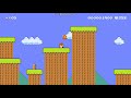 Super Mario Maker: World Engine - SMB1 World 1 Full Gameplay
