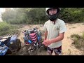 Riding the Yamaha raptor 660r