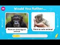 Would You Rather...? Animals Edition 🐶🐈‍⬛