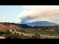 Fire in Spain. Mijas area.