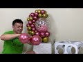 DIY Balloon Bouquet with Teddy bear inside/Balloon Stuffing/Balloon Bouquet/Balloon Hug
