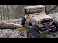 Fj40 trailrun in the forest ( all 3d printed )