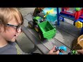 Tractors For KIDS 🚜 GRAVE DIGGER OFF ROAD RECOVERY AT MONSTER JAM GARAGE