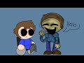 Dav answers your asks and dares//fnf d&b animation (my au)