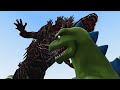 [SFM] Shin Godzilla and (Toy) Rex and Halloween!