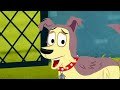 Niblet snaps at Rebound (Pound Puppies)